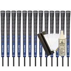 Golf Pride New Decade Standard Blue (13pcs + Golf Grip Kit)