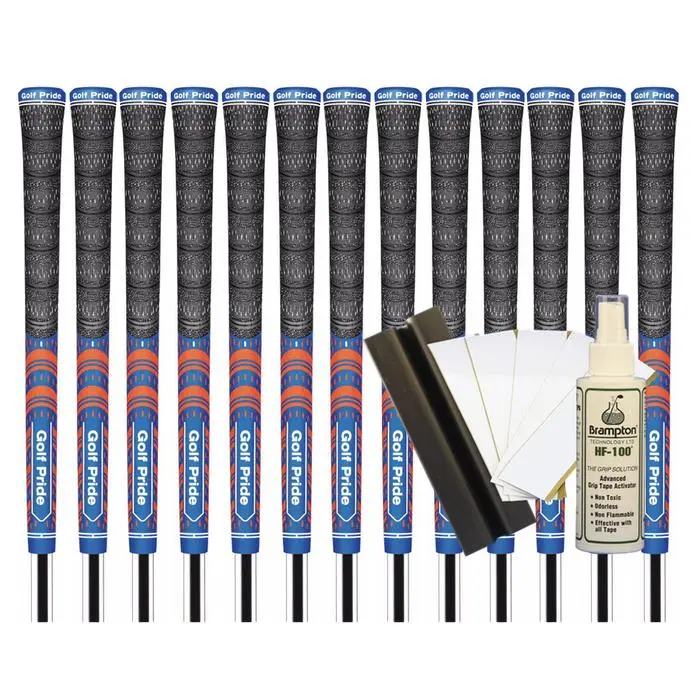 Golf Pride MCC TEAMS (New Decade) Standard Grip - TEAM BLUE/ORANGE (13pcs + Golf Grip Kit) 3 Golf Pride MCC TEAMS (New Decade) Standard Grip - TEAM BLUE/ORANGE (13pcs + Golf Grip Kit)