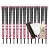 Golf Pride MCC TEAMS (New Decade) Standard Grip - DARK RED/WHITE (13pcs + Golf Grip Kit) -Golf Shafts Sales 2020 gp kits mcc teams dkred white b084d213 c01b 49b1 b92e ace904fa56b6
