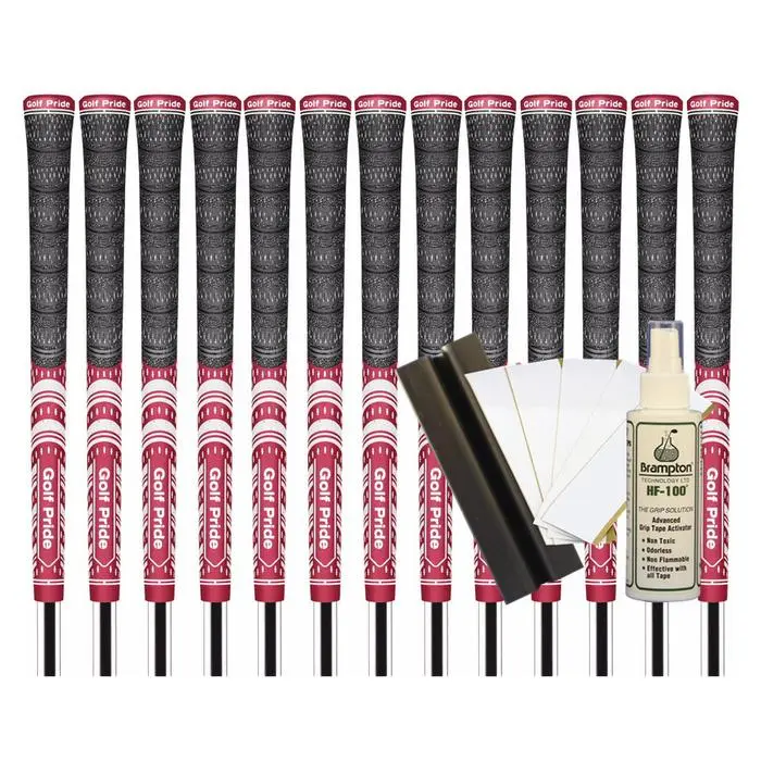 Golf Pride MCC TEAMS (New Decade) Standard Grip - DARK RED/WHITE (13pcs + Golf Grip Kit) 3 Golf Pride MCC TEAMS (New Decade) Standard Grip - DARK RED/WHITE (13pcs + Golf Grip Kit)