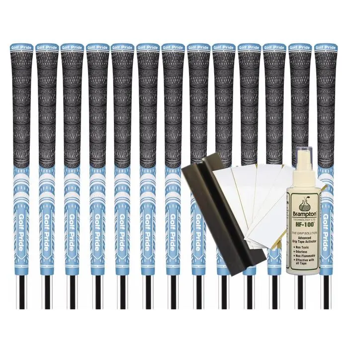 Golf Pride MCC TEAMS (New Decade) Standard Grip - LIGHT BLUE/WHITE (13pcs + Golf Grip Kit) 3 Golf Pride MCC TEAMS (New Decade) Standard Grip - LIGHT BLUE/WHITE (13pcs + Golf Grip Kit)
