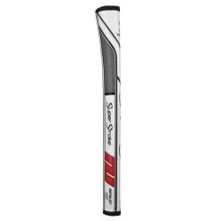 Super Stroke TRAXION Pistol GT TOUR Putter Grip -Golf Shafts Sales Traxion Pistol GT TOUR WHT RED GRY P
