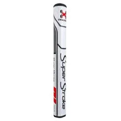 Super Stroke Traxion Tour 2.0 Putter Grip 28 Super Stroke Traxion Tour 2.0 Putter Grip -Golf Shafts Sales Traxion Tour 2.0 WHT RED GRY Q