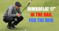 JumboMax JMX JUMBOFLAT XL 17" Putter Grip 19 JumboMax JMX JUMBOFLAT XL 17" Putter Grip -Golf Shafts Sales bryson inthebag 600