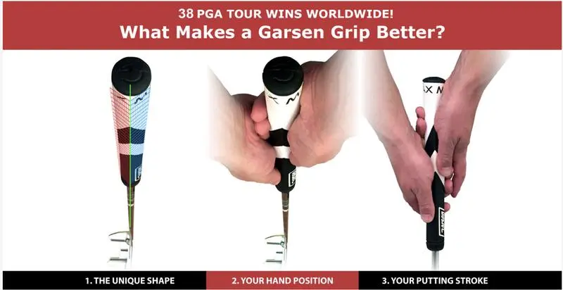 Garsen Max 15" Putter Grip 4 Garsen Max 15" Putter Grip - Image 2