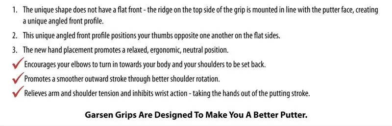 Garsen G-Pro Edge Putter Grip 5 Garsen G-Pro Edge Putter Grip - Image 3