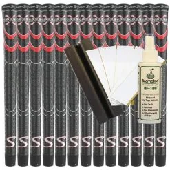 Super Stroke Cross Comfort Jumbo (Black/Red) (13pcs + Golf Grip Kit)