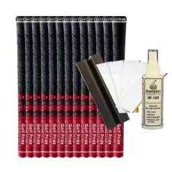 Golf Pride New Decade Midsize - Red (13pcs + Golf Grip Kit)