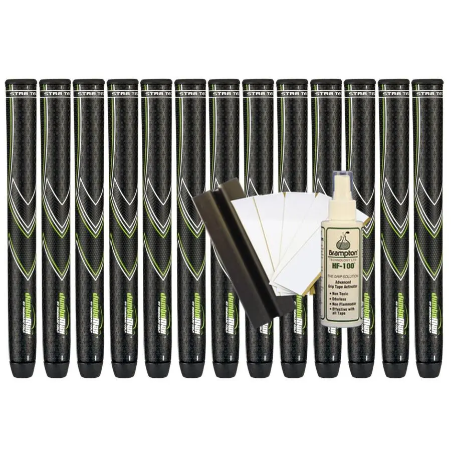 JumboMax STR8 Tech Non-Tapered MEDIUM (+5/16") (13pcs + Golf Grip Kit) 3 JumboMax STR8 Tech Non-Tapered MEDIUM (+5/16") (13pcs + Golf Grip Kit)