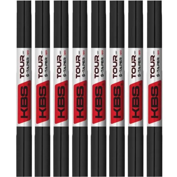 KBS Tour $-Taper Shaft - Black PVD (Bundle Set Of 8x Shafts) 3 KBS Tour $-Taper Shaft - Black PVD (Bundle Set Of 8x Shafts)