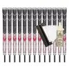 Golf Pride MCC Plus4 *TEAMS* MIDSIZE Grip (Grey/Red) - 13pcs + Golf Grip Kit -Golf Shafts Sales kit 3xmcc teams plus4 grey red