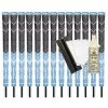 Golf Pride MCC Plus4 *TEAMS* Standard Grip (Light Blue/White) - 13pcs + Golf Grip Kit -Golf Shafts Sales kit 3xmcc teams plus4 lightblue white 892b272f 362e 41cb 805a d83babbde77c