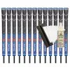 Golf Pride MCC Plus4 *TEAMS* MIDSIZE Grip (Royal Blue/Orange) - 13pcs + Golf Grip Kit 2 Golf Pride MCC Plus4 *TEAMS* MIDSIZE Grip (Royal Blue/Orange) - 13pcs + Golf Grip Kit -Golf Shafts Sales kit 3xmcc teams plus4 royalblue orange