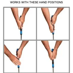 NEW! Lamkin SINK FIT Polyurethane STRAIGHT Putter Grip (Midsize) -Golf Shafts Sales sinkfit straight puttingstroke