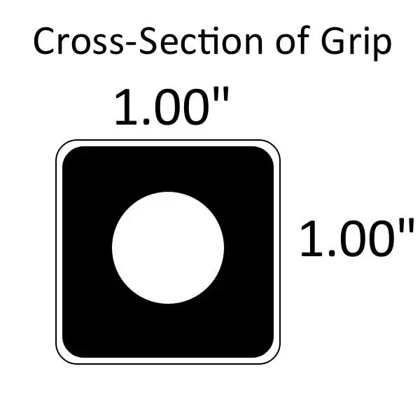 Super Stroke TRAXION SS2 Square Putter Grip 4 Super Stroke TRAXION SS2 Square Putter Grip - Image 2