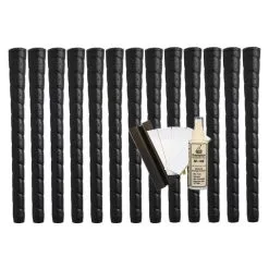 Star Grip Classic Wrap MIDSIZE 360 Grip (13pcs + Golf Grip Kit) 18 Star Grip Classic Wrap MIDSIZE 360 Grip (13pcs + Golf Grip Kit) -Golf Shafts Sales star grip kits classicwrap black 08f24190 5886 4b16 8d47 5121bbebfba5