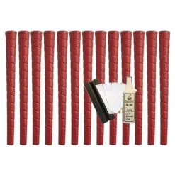 Star Grip Classic Wrap MIDSIZE 360 Grip (13pcs + Golf Grip Kit) 20 Star Grip Classic Wrap MIDSIZE 360 Grip (13pcs + Golf Grip Kit) -Golf Shafts Sales star grip kits classicwrap red 5cd5c2c9 476f 434d 9e7c 869f50522dca