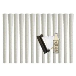 Star Grip Classic Wrap Standard 360 Grip (13pcs + Golf Grip Kit) 21 Star Grip Classic Wrap Standard 360 Grip (13pcs + Golf Grip Kit) -Golf Shafts Sales star grip kits classicwrap white 6898cbba 4346 4ba3 b5df 3af452401922