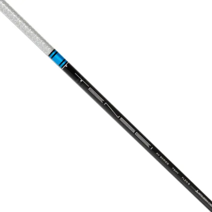 (ASSEMBLED) Mitsubishi TENSEI AV **RAW** Blue Hybrid Shaft With Adapter Tip + Grip 3 (ASSEMBLED) Mitsubishi TENSEI AV **RAW** Blue Hybrid Shaft With Adapter Tip + Grip