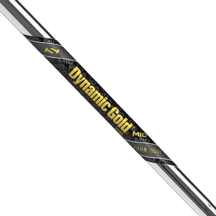 True Temper Dynamic Gold TOUR ISSUE MID 130 Iron Steel Shaft - Tapered Tip 3 True Temper Dynamic Gold TOUR ISSUE MID 130 Iron Steel Shaft - Tapered Tip