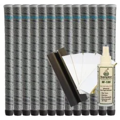 Winn Dri-Tac WRAP Undersize/Ladies (13pcs + Golf Grip Kit) - Dark Gray