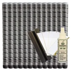 Winn Dri-Tac WRAP Oversize (13pcs + Golf Grip Kit) - Copper Or Dark Gray -Golf Shafts Sales winn grip kit dri tac wrap oversize grey