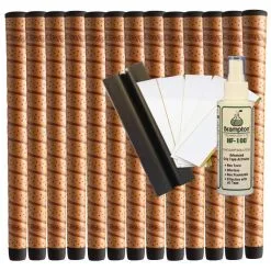 Winn Dri-Tac WRAP Standard (13pcs + Golf Grip Kit) - Copper Or Dark Gray